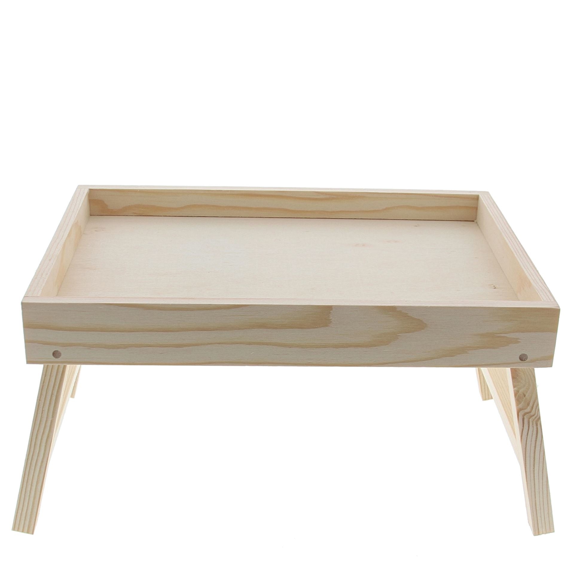 Wooden tray foldable - 290*135*180mm - 8 pieces