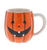 Mug citrouille "Smile" - 130*95*90mm - 4 pièces