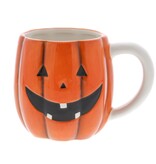 Pumpkin "Smile" mug - 130*95*90mm - 4 pieces