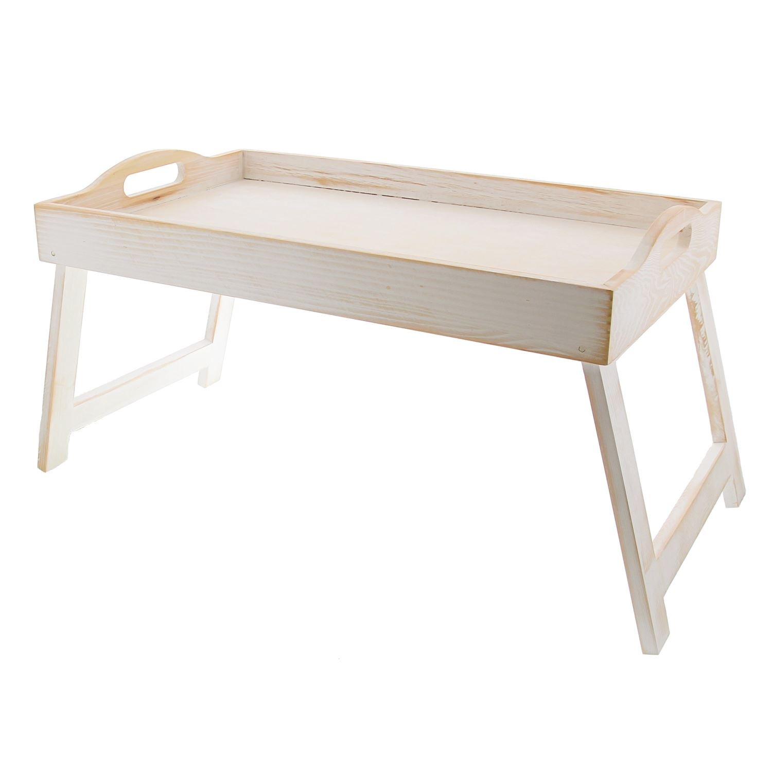 Wooden tray foldable white - 620*275*300mm - 1 piece