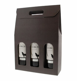 "Skin Coffee" Box for 3 bottles (dark grey)