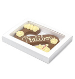 GK7 Window box with sleeve (shiny white) - 175*120*27mm - 100 pieces