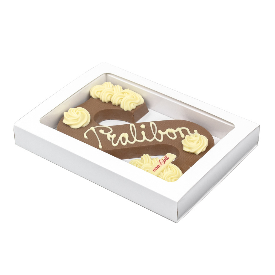 GK7 Window box with sleeve (shiny white) - 175*120*27mm - 100 pieces
