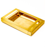 GK4 Boîte de fenêtre avec sleeve (or brillant) - 150*110*27mm - 70 pièces