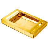 GK4 Window box with sleeve (shiny gold) - 150*110*27mm - 90 pieces
