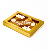 GK4 Window box with sleeve (shiny gold) - 150*110*27mm - 70 pieces