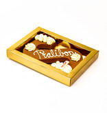 GK4 Window box with sleeve (shiny gold) - 150*110*27mm - 70 pieces