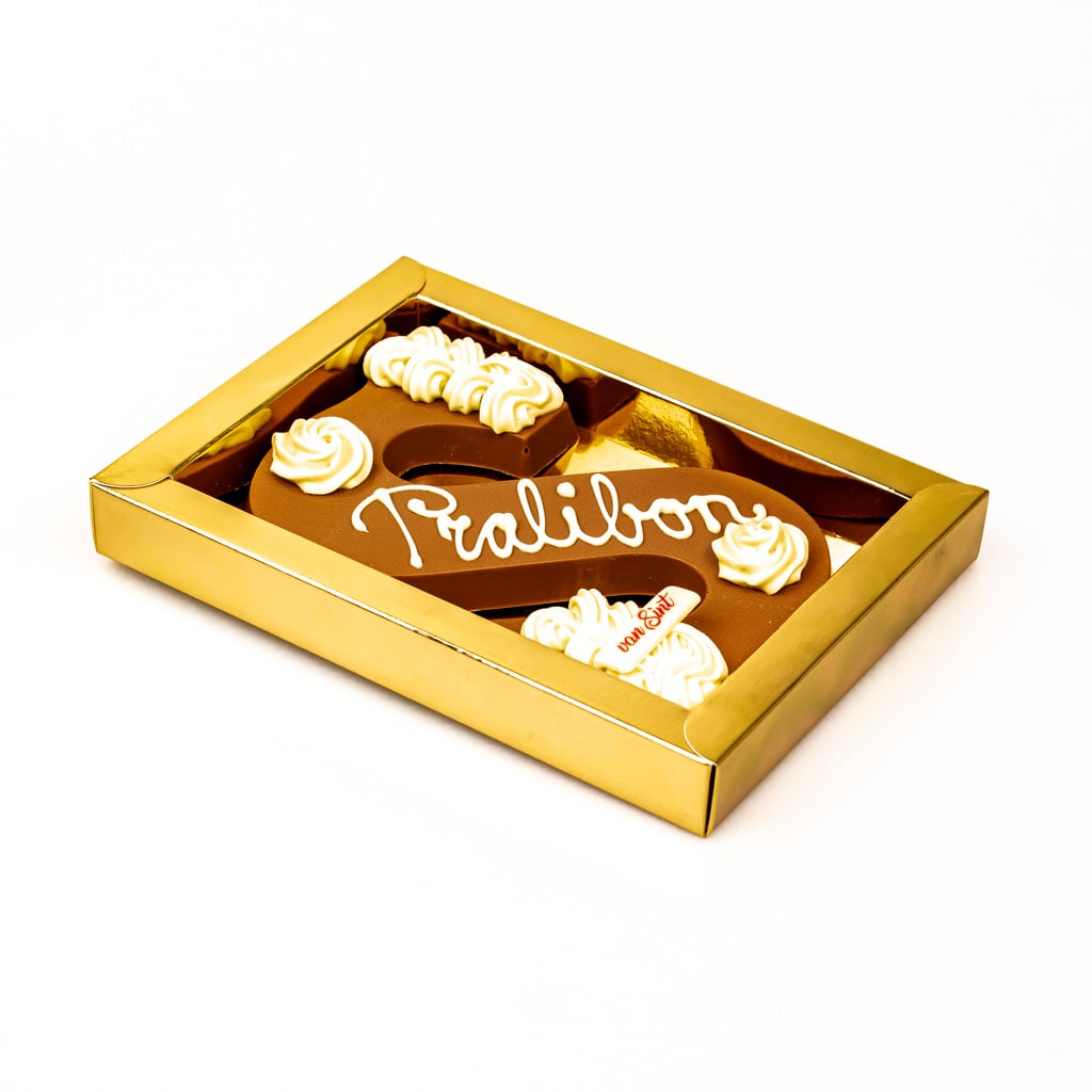GK4 Window box with sleeve (shiny gold) - 150*110*27mm - 90 pieces