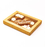 GK4 Letterdoosje met sleeve (kraft) - 150*110*27mm - 90 stuks