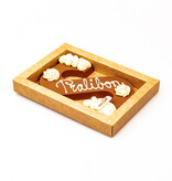 GK4 Letterdoosje met sleeve (kraft) - 150*110*27mm - 90 stuks