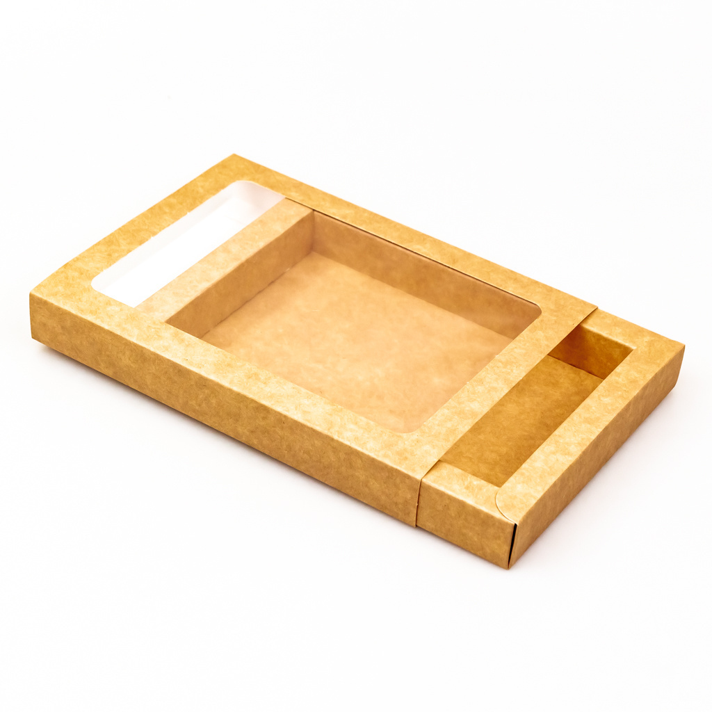 GK4 Window box with sleeve (kraft) - 150*110*27mm - 70 pieces