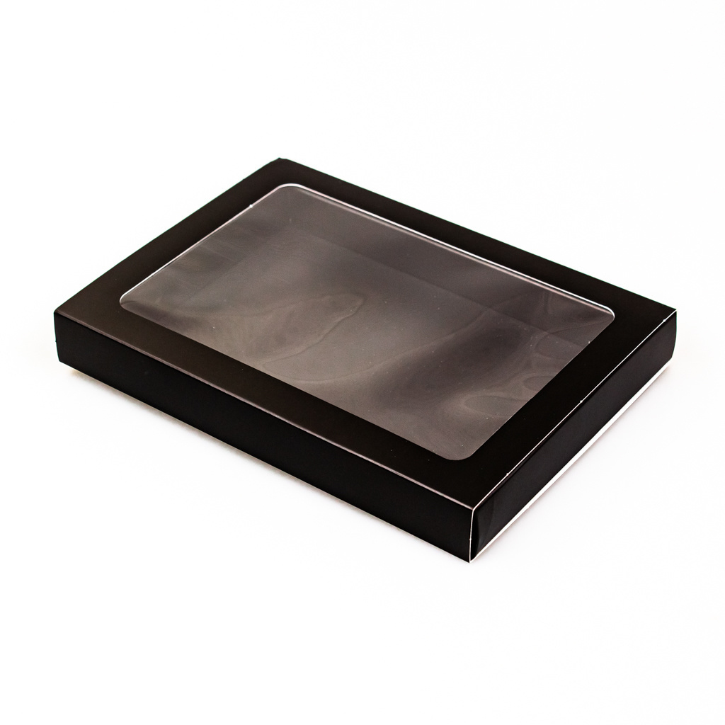 GK4 Letterdoosje met sleeve (mat zwart) - 150*110*27mm - 90 stuks