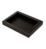 GK4 Letterdoosje met sleeve (mat zwart) - 150*110*27mm - 90 stuks