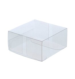 Boîte transparente avec couvercle - 53*50*27mm