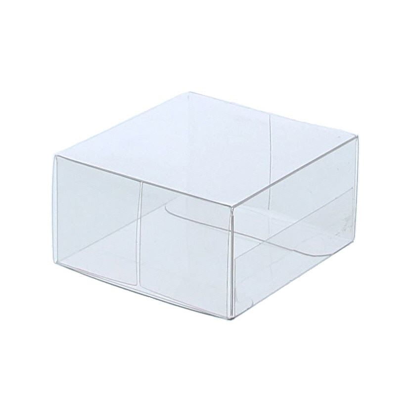 Transparent Schachtel mit Deckel - 60*60*30mm - 200 Stück