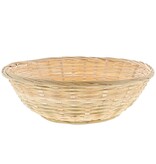 Round wicker basket - natural - 300*100*300mm - 25 pieces