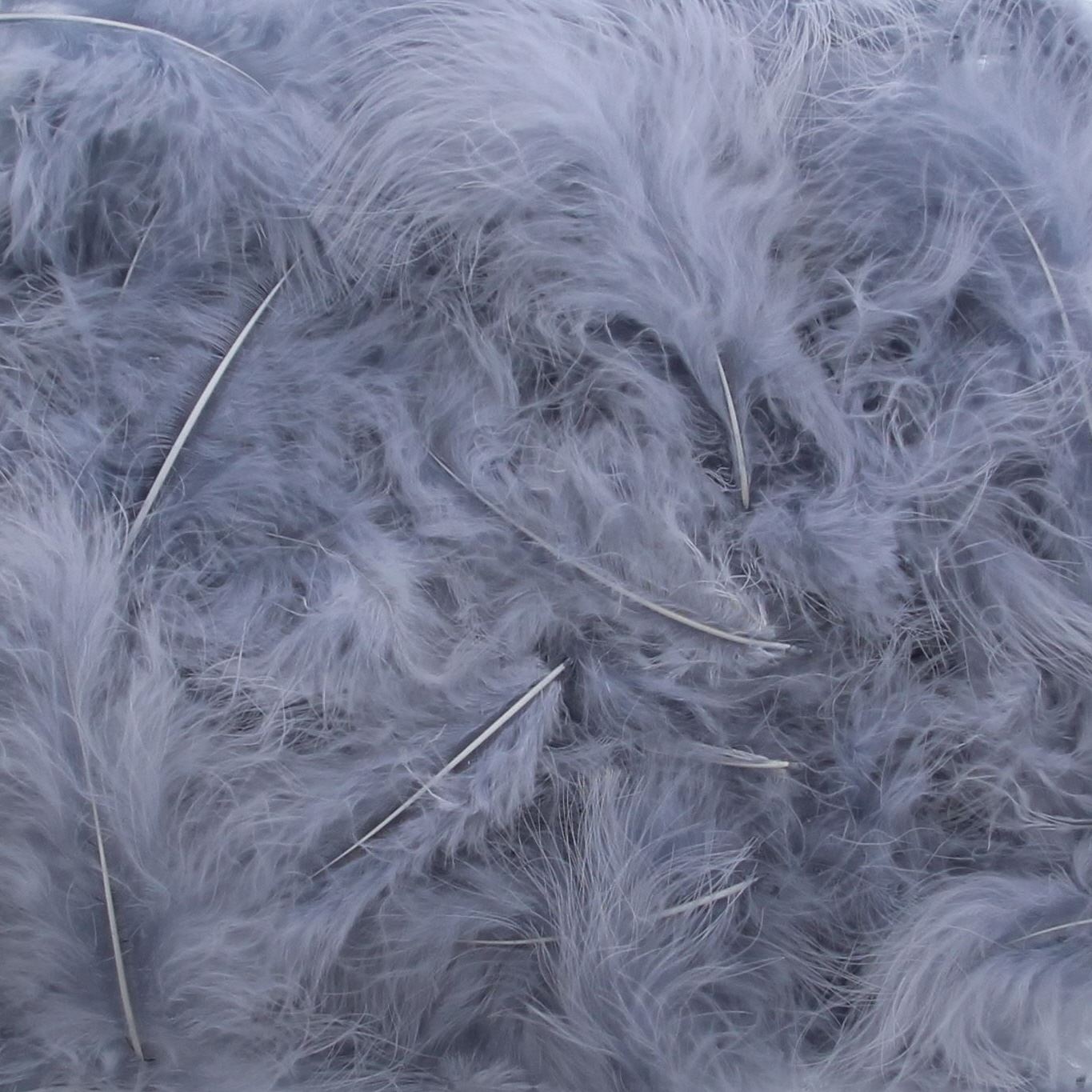 Feathers Gray - about 400 pieces per bag