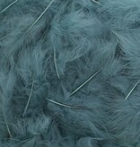 Federn Wolkenblau – etwa 400 Stück pro Beutel