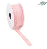 With love ribbon pink -  15mm*20m