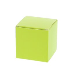 Boîte cube Vert clair
