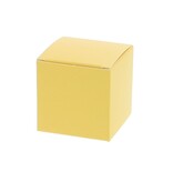 Würfelbox Gelb matt - 50*50*50mm -100 Stück