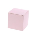 Boîte cube Rose clair mat - 50*50*50mm -100 pièces