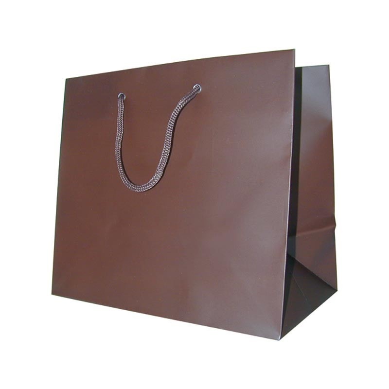 Sac mat (chocolat) - 100 pièces