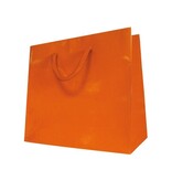 Mat tasje (oranje) - 100 stuks
