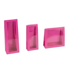 Sachet with window (fuchsia)