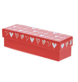 "Tingy" heart box with lid rectangular - 190*60*55mm - 10 pieces