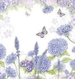 Napkin Purple wildflowers 33 cm x 33 cm