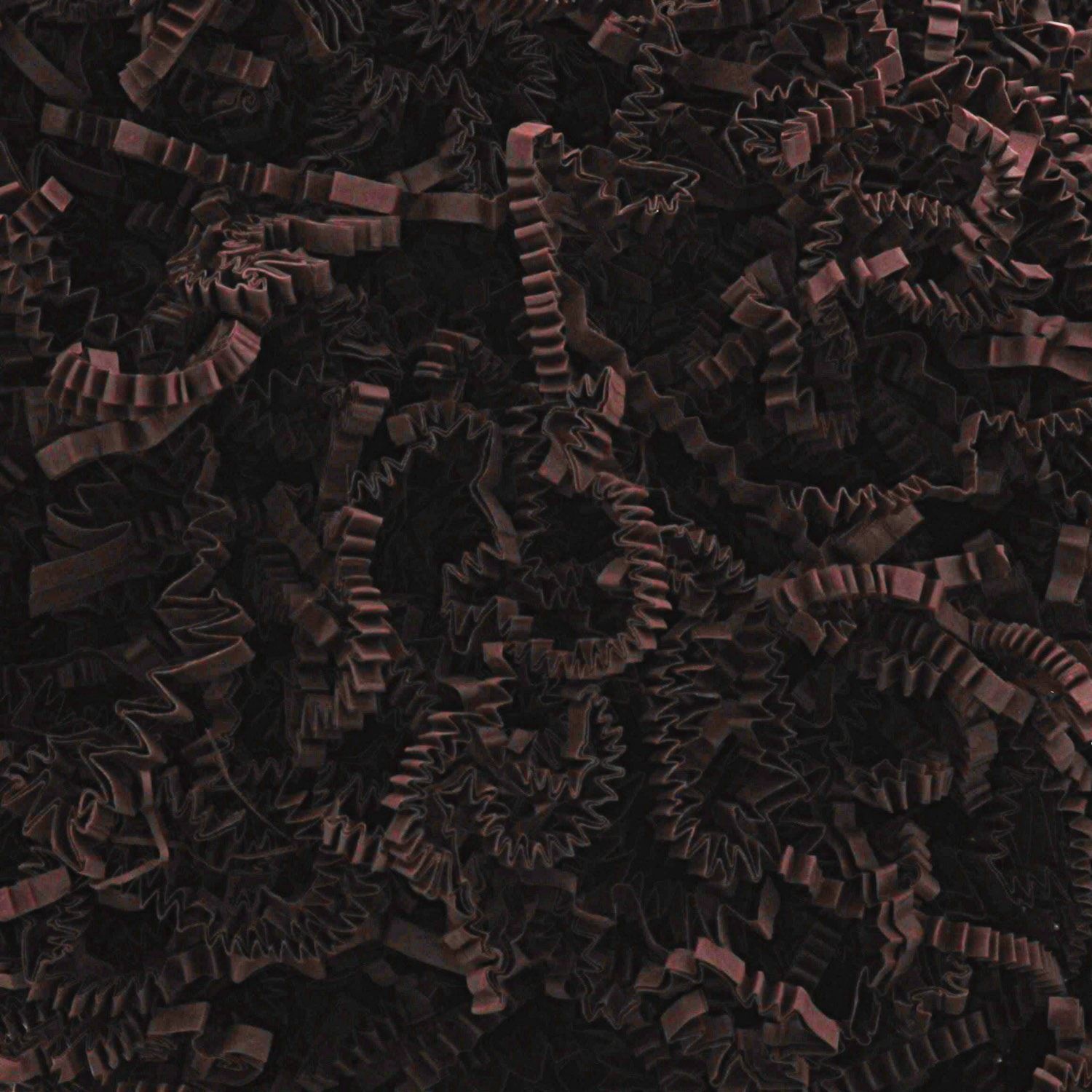 Filling material paper zigzag sizzle - dark brown
