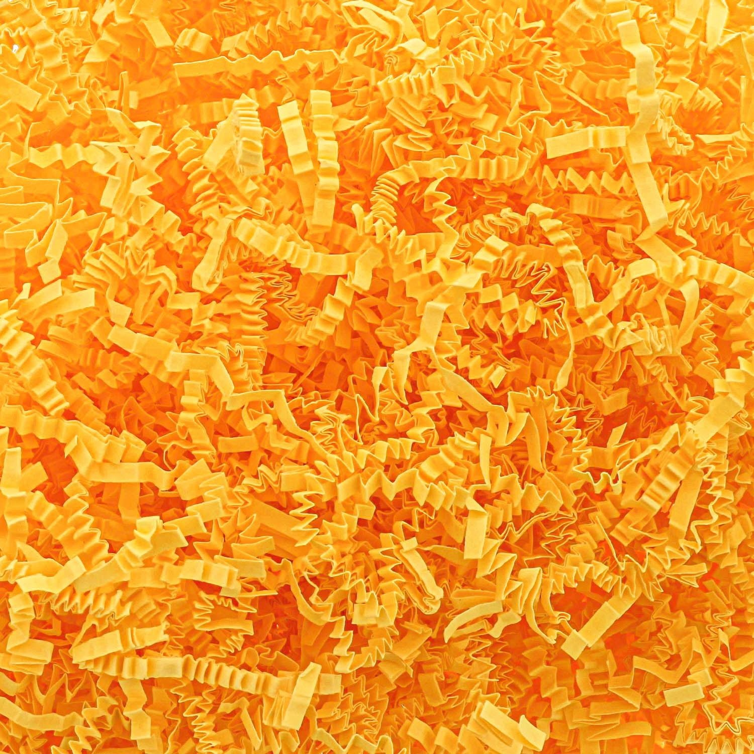 Filling material paper zigzag sizzle - yellow