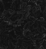 Opvulmateriaal papier zigzag sizzle - zwart - 2mm - 1,2 kg per doos