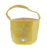 Panier lapin "Glimpy" avec anse haute - jaune