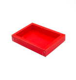 GK1 Window box with transparant lid (red) - 1130*90*27mm - 100 pieces