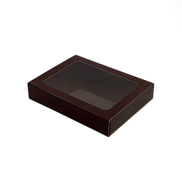 GK1 Window box with sleeve (dark brown) - 130*90*27mm