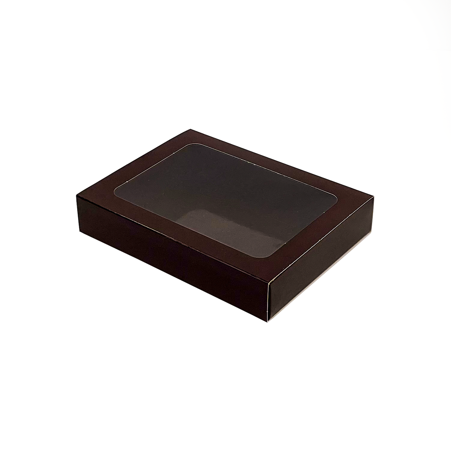 GK1 Window box with sleeve (dark brown) - 130*90*27mm - 90 pieces
