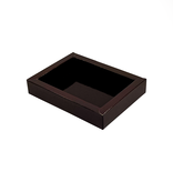 GK1 Boîte de fenêtre avec sleeve (marron foncé) - 130*90*27mm - 90 pièces