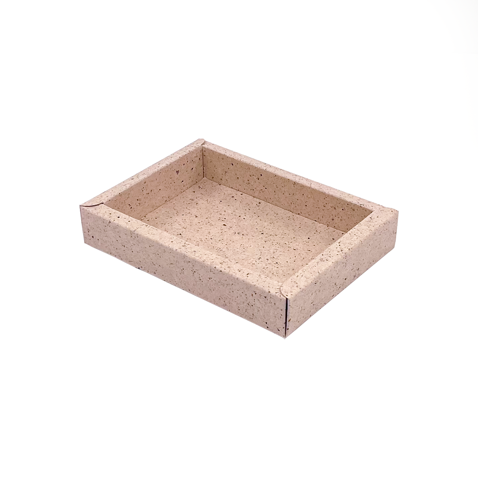 GK1 Window box with transparant lid (cocoa) - 130*90*27mm - 100 pieces