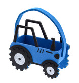 Vilten traktor mand met hengsel  - 180*80*200mm -  3 stuks