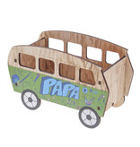 "Papa Music" Camping-car récipient -210*100*130mm - 4 pièces
