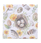 Serviette Birds nest 33 cm x 33 cm – 165*165*25 mm – 1 Packung mit 20 Servietten