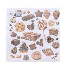 Serviette Sweet chocolates