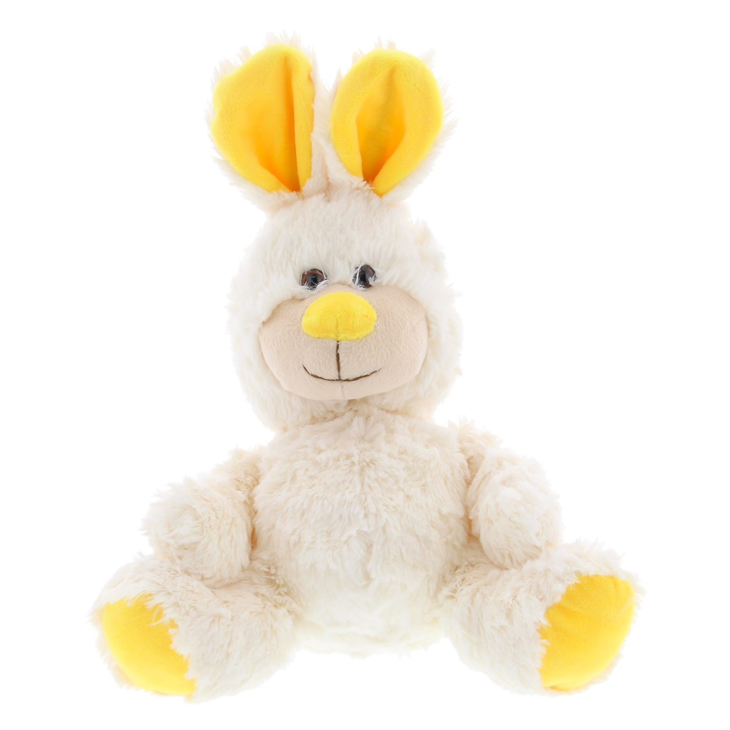 Rabbit "Jefke" with yellow nose - 200*180*270 mm - 2 pieces