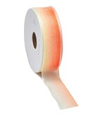 Ombré ribbon - Orange yellow - 25mm*20m