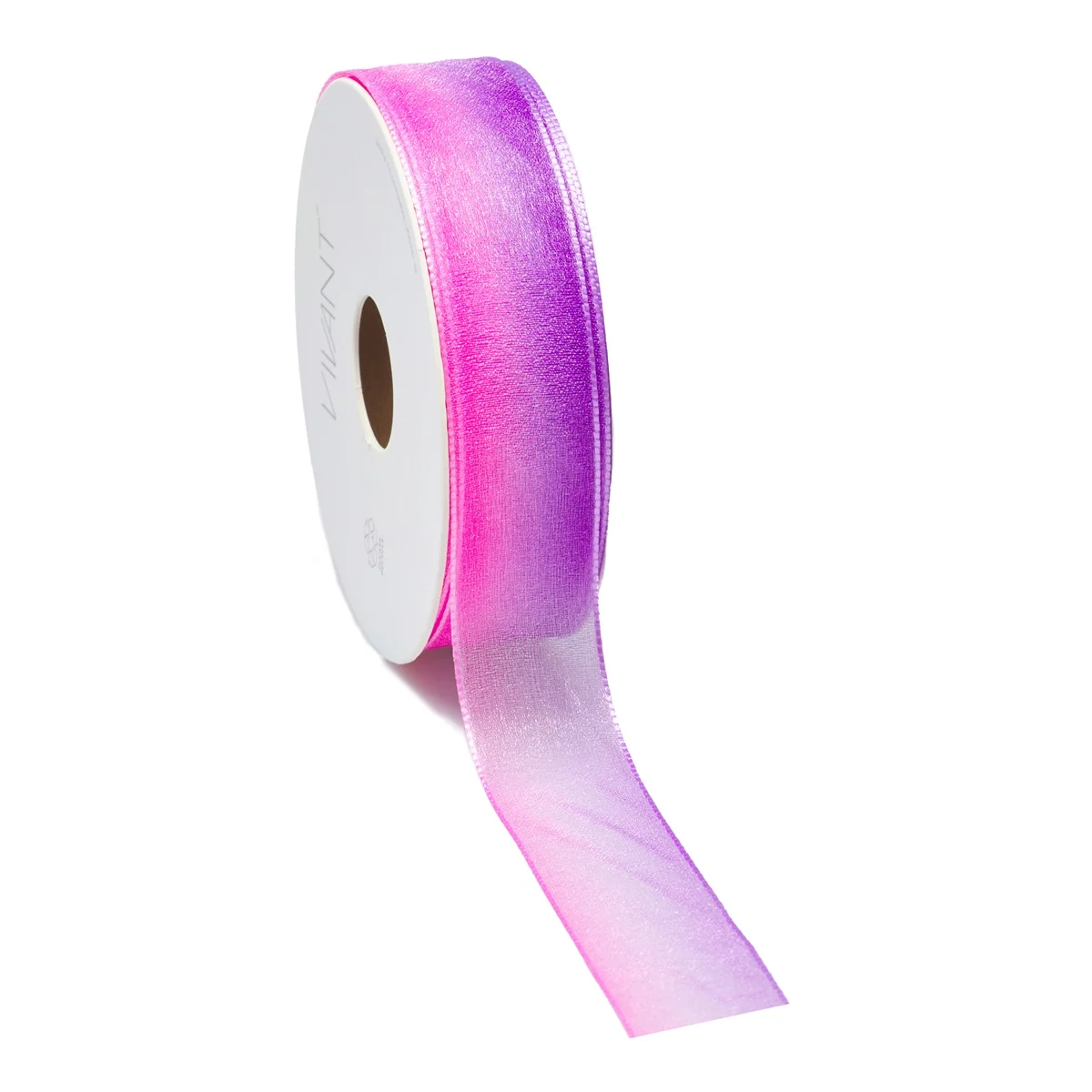 Ombré-Band – Fliederrosa – 25 mm x 20 m