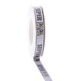 Satinband Super Papa „Metall“ – 15mm*20m