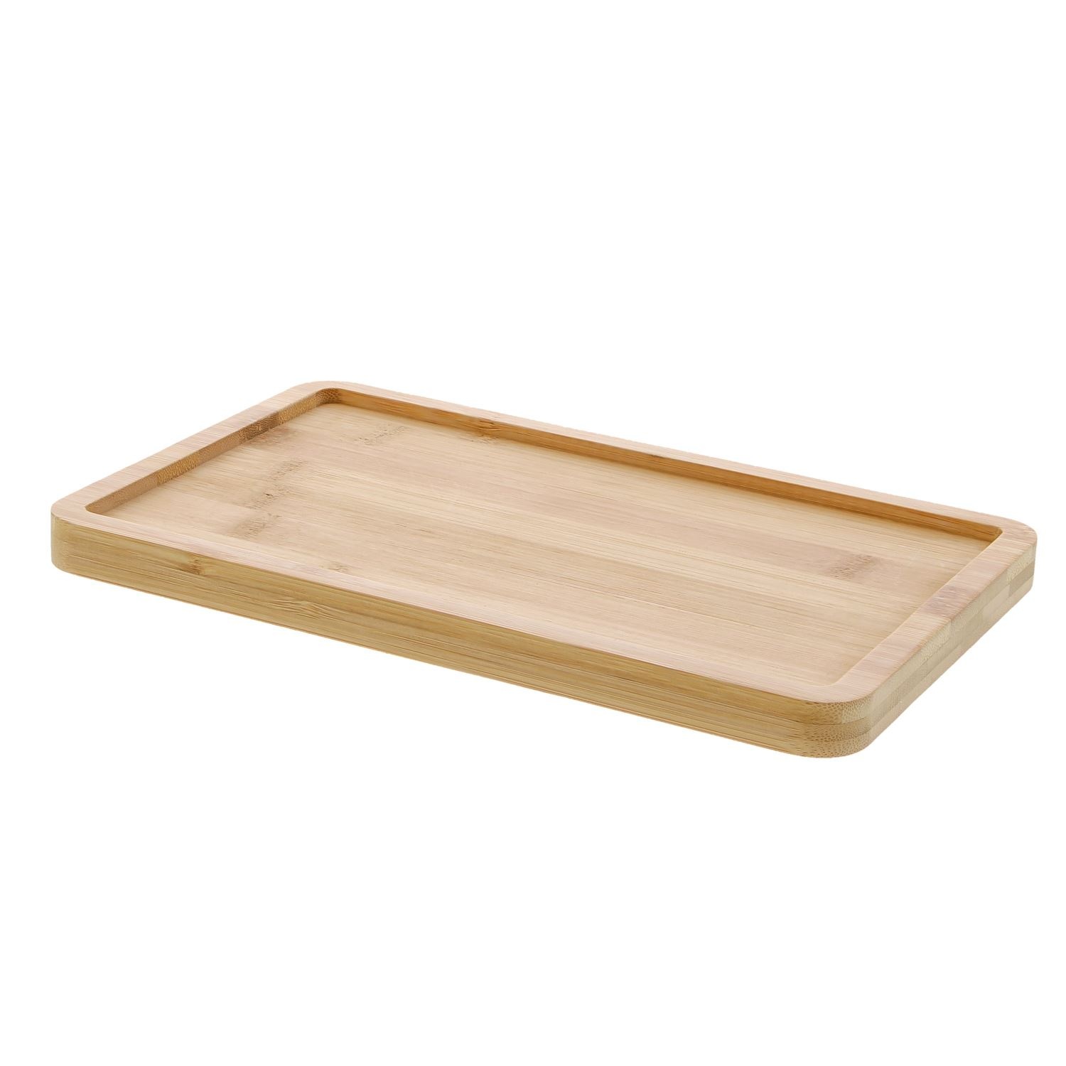 Rectangular tray in bamboo - 240*150*15mm - 12 pieces