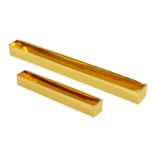 Truffeldoosjes Glanzend Goud met transparant deksel - 339*30*30mm - 40 stuks